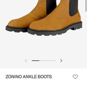 Arche Tan Heeled Boots